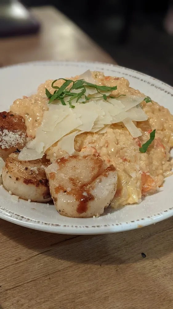 Lobster and Scallop Risotto