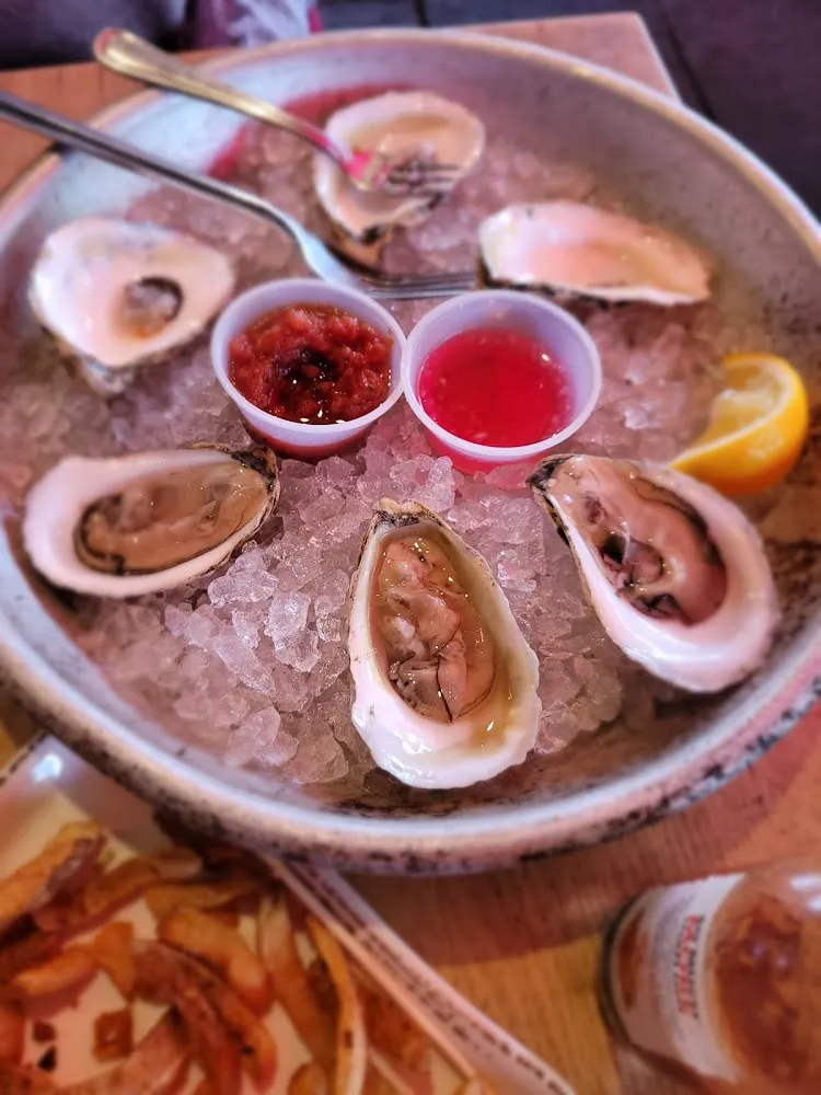 Pemiquid Oysters on the Half Shell